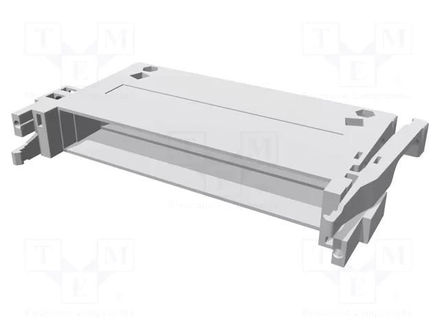 Case; type F,type H,type MH; DIN-Power shell housing D15 HARTING 09060480515