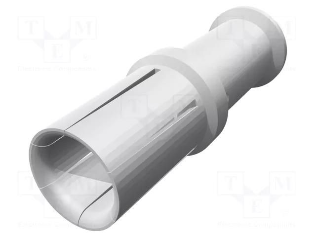 Contact; female; copper alloy; silver plated; 25mm2; crimped; 100A HARTING 09110006225