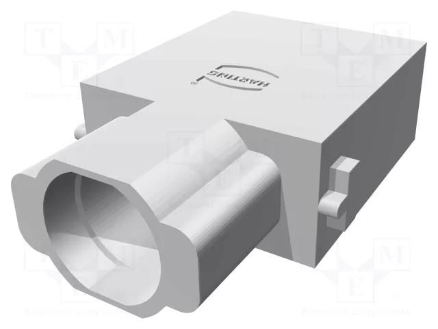 Connector: HDC; Han GND; for panel mounting,for cable; IP65 HARTING 09140013032