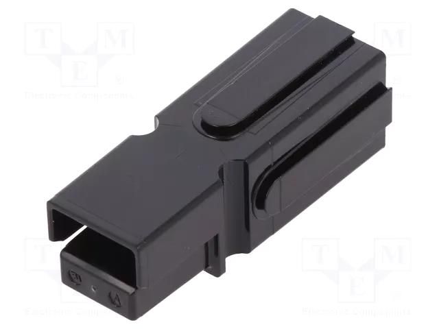 Connector: DC supply; plug; hermaphrodite; Powerpole® PP75; black ANDERSON POWER PRODUCTS 5916G4