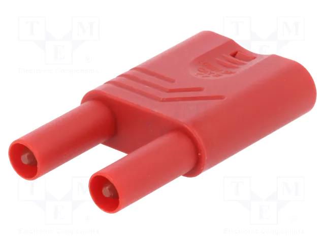 Connector: 4mm banana; stackable safety shunt; 32A; 1kVAC; 1kVDC HIRSCHMANN T&M KSTSWSRT