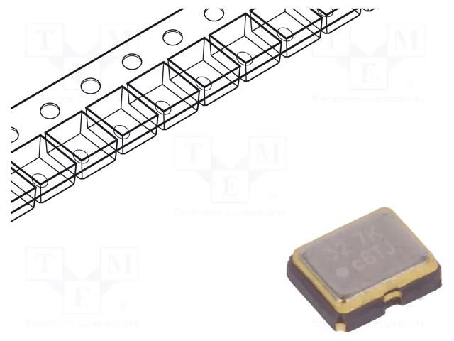 Generator: quartz; 32768Hz; SMD; 1.8V; ±50ppm; -40÷85°C IQD FREQUENCY PRODUCTS 32.768K-CFPS107