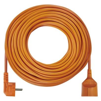 Extension Cord 30 m / 1 socket / orange / PVC / 230 V / 1.5 mm2, EMOS P01130 8595025343345