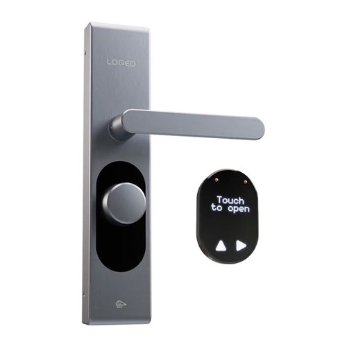 LOQED smart door lock (silver) (WiFi / BT), Shelly TouchSmartLock