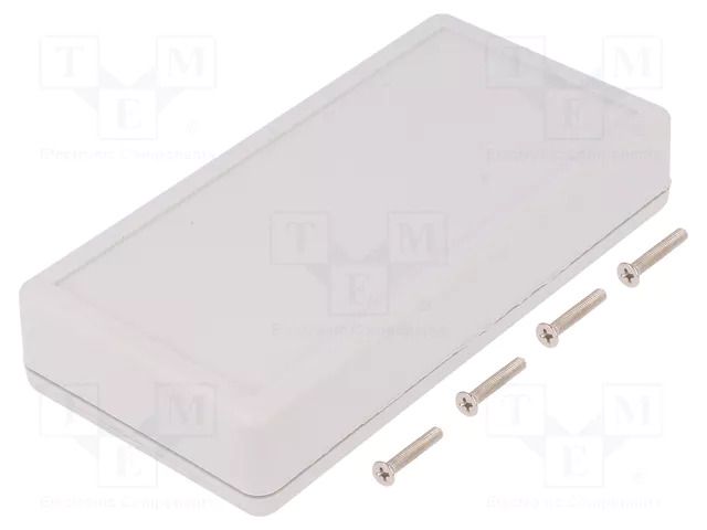Enclosure: multipurpose; X: 65mm; Y: 130mm; Z: 25mm; 1599; ABS; grey HAMMOND HM-1599BGYBATCP