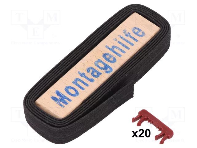 Accessories: perforated table; Kit: flexible tail 1m,latch x20 PARAT PAR-900007988