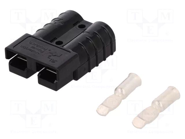 Connector: DC supply; plug; hermaphrodite; SB® 50; 600V; PIN: 2 ANDERSON POWER PRODUCTS 6331G3