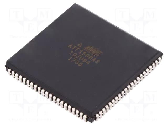 IC: CPLD; SMD; PLCC84; Number of macrocells: 128; I/O: 68; 125MHz MICROCHIP TECHNOLOGY ATF1508AS-10JU84