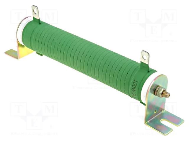 Resistor: wire-wound; 2.2Ω; 100W; ±5%; Ø28x151mm; 200ppm/°C SR PASSIVES R100W-2R2
