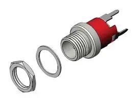DC POWER JACK, 5A, 30VDC, 2.1MM, THT PC721A