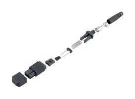 FIBER OPTIC CONN, MPO, MALE, 4MM FOC-MPMMM1230-BKSP0