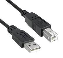 USB CABLE, 2.0 A PLUG-B PLUG, 3.05M, BLK 3021013-10