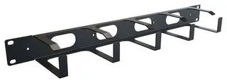 HORIZONTAL RING CABLE MANAGER, 1U, BLK RB-HRM1