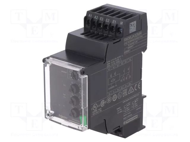 Current monitoring relay; AC current; 24÷240VAC; 24÷240VDC; IP30 SCHNEIDER ELECTRIC RM35JA32MR