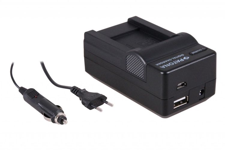 PATONA 4in1 Charger for PENTAX D-LI88 Optio P70 W90 H90 P80 WS80, PATONA 5606 4260270448285