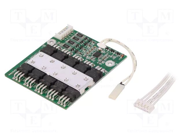 BMS protection; Li-FePO4; 60x70x9mm; 20A; 12.8VDC SMARTEC PCM-L04S25-808