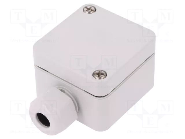 Enclosure: junction box; X: 50mm; Y: 52mm; Z: 35mm; polycarbonate SPELSBERG TK-PC-55-4-V
