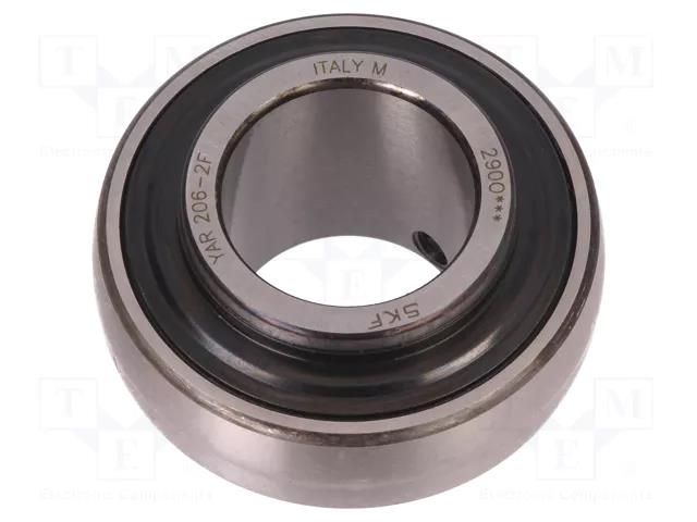 Bearing: Y; with grub screws; Øint: 30mm; Øout: 62mm; W: 38.1mm SKF SKFYAR206-2F