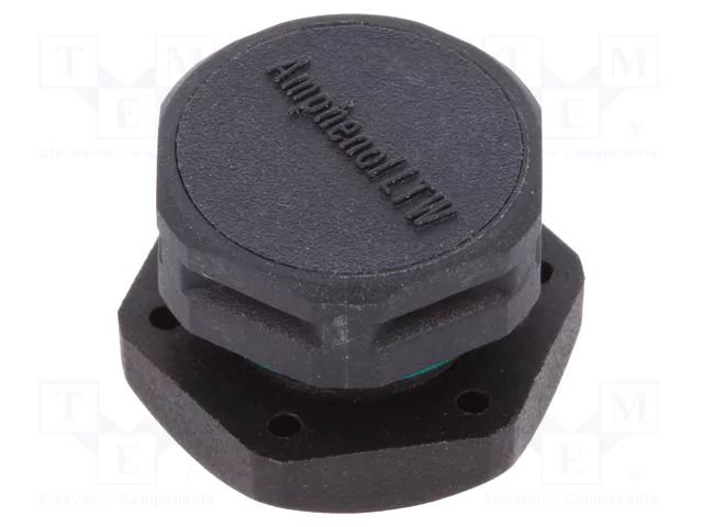 Pressure compensation device; IP68; -40÷125°C; Thread: M12 AMPHENOL VENT-PS1YBK-O8002