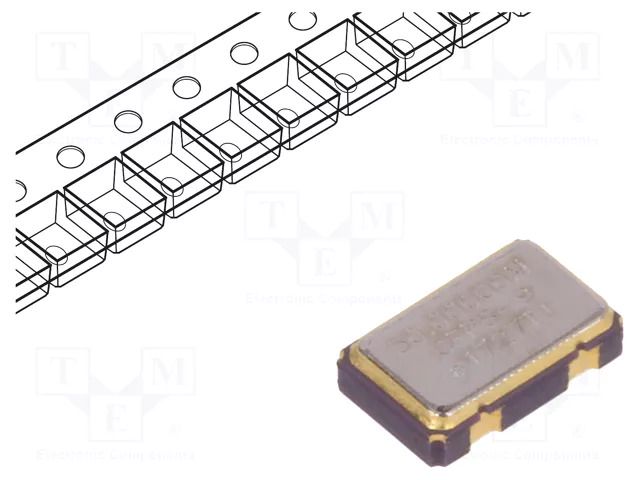 Generator: quartz; 50MHz; SMD; 3.3V; ±50ppm; -40÷85°C IQD FREQUENCY PRODUCTS 50.00M-CFPS-9