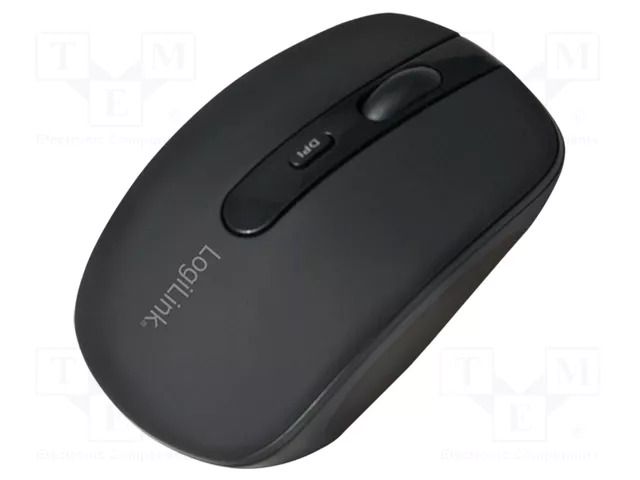 Mouse; black; wireless,optical; DPI change button; No.of butt: 4 LOGILINK ID0078A