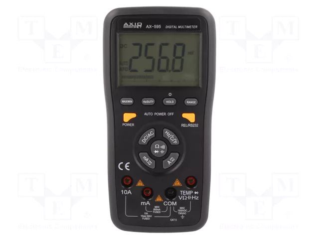 Digital multimeter; USB; LCD; (5999); 3x/s; -20÷1000°C AXIOMET AX-595