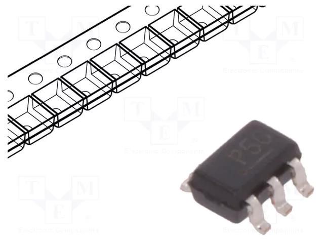 IC: power switch; high-side; 2A; Ch: 1; MOSFET; SMD; SC70-6; 1.7÷5.5V MICROCHIP TECHNOLOGY MIC94062YC6-TR