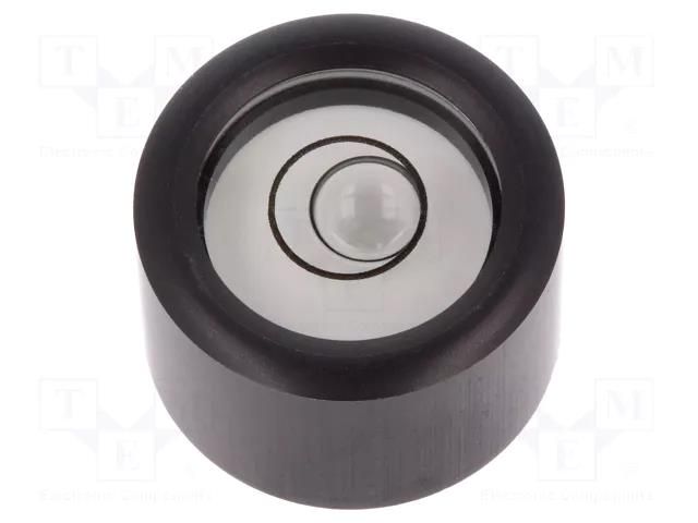 Spirit level; with smooth reference surface; 13mm; aluminium ELESA+GANTER GN2279-ALS-20-K30A