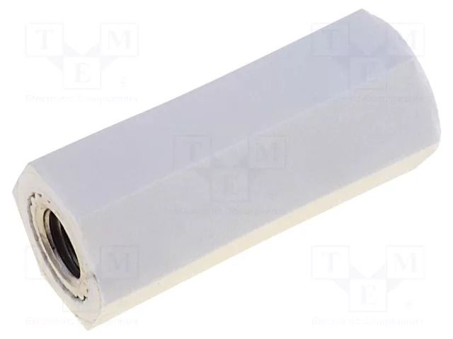 Insulating sleeve; Int.thread: M5; L: 50mm; UL94V-2; polyamide DREMEC TFF-M5X50/DR1188