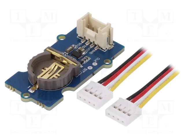 RTC; module,wire jumpers; Grove; high precision; 0.9÷5.5VDC SEEED STUDIO SEEED-102020083