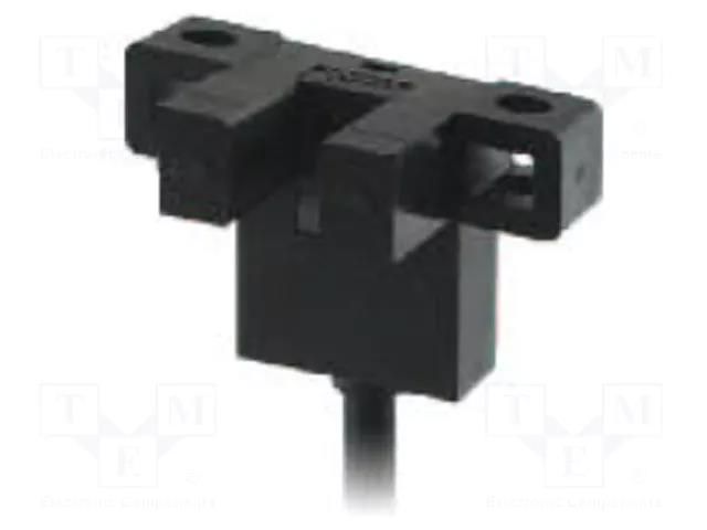Sensor: photoelectric; Range: 5mm; PNP; DARK-ON,LIGHT-ON; 1m OMRON EE-SX671P-WR