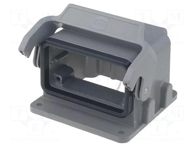 Enclosure: for HDC connectors; Han® B; size 10B; with latch; IP65 HARTING 09300100901