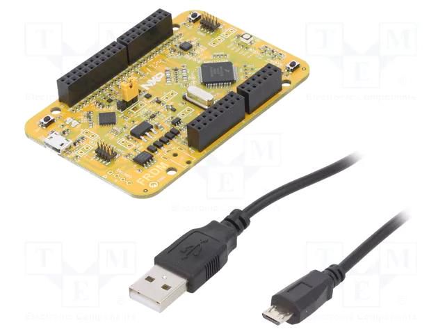 Dev.kit: ARM NXP; Comp: FXOS8700CQ,MKV11Z128VLF7; RGB LED NXP FRDM-KV11Z