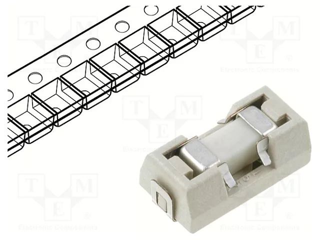 Fuse: fuse; 3A; 125VAC; 125VDC; ultra rapid; ceramic; 9.9x3.8x5mm LITTELFUSE 0154003.DR