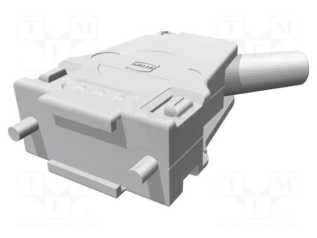 Enclosure: for D-Sub connectors; D-Sub 9pin,D-Sub HD 15pin HARTING 09670090334