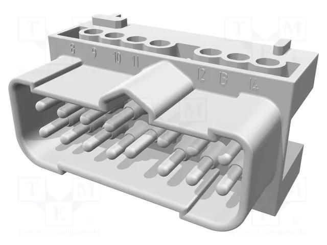 Connector: HDC; contact insert; male; Han-Eco® Modular; PIN: 14 HARTING 19410142601