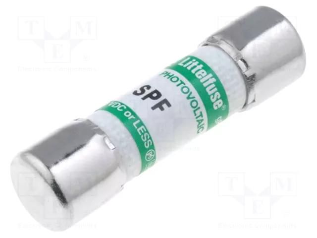 Fuse: fuse; 15A; 1kVDC; gPV; ceramic,cylindrical,industrial; SPF LITTELFUSE 0SPF015.T