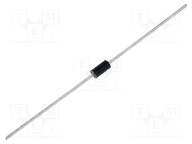 Diode: rectifying; THT; 600V; 1A; Ammo Pack; Ifsm: 30A; DO41 DC COMPONENTS 1N4005-DC