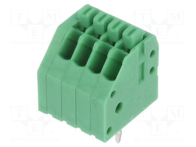 Connector: PCB terminal block; terminal; 2A; 250V; angled 45° PHOENIX CONTACT PTSA0.5/4-2.5-Z