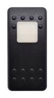 ROCKER SWITCH CAP, RECTANGULAR, BLACK VVA9C00-000