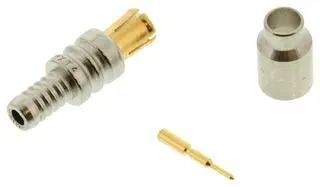 RF/COAXIAL, MCX PLUG, STR, 50 OHM, CRIMP 73366-0300