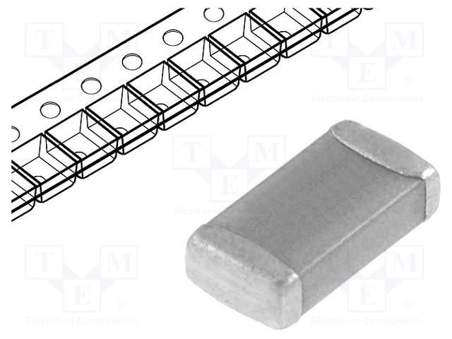 Capacitor: ceramic; MLCC; 4.7uF; 50V; X7R; ±10%; SMD; 1206; 180mm KYOCERA AVX 12065C475KAT2A
