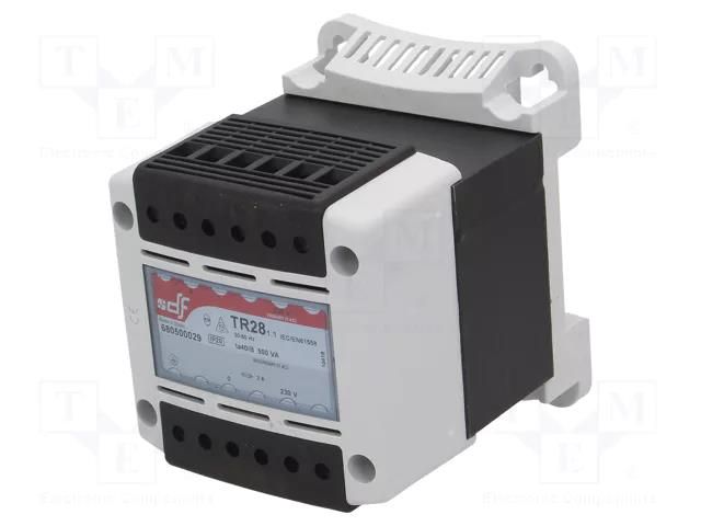 Transformer: mains; 500VA; 230VAC; 230V; Leads: terminal block DF ELECTRIC DF-680500029