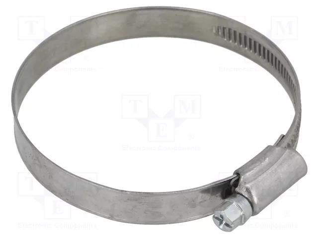 Worm gear clamp; W: 12mm; Clamping: 60÷80mm; DD; W2; DIN 3017 MPC INDUSTRIES MPC-DD2060