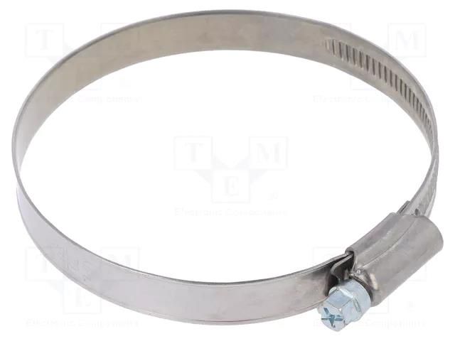 Worm gear clamp; W: 12mm; Clamping: 70÷90mm; DD; W2; DIN 3017 MPC INDUSTRIES MPC-DD2070