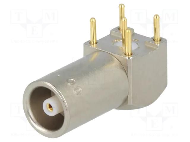 Connector: coaxial; 00; socket; female; THT; on PCBs; 4A; IP50; 50Ω LEMO EPK.00.250.NTN