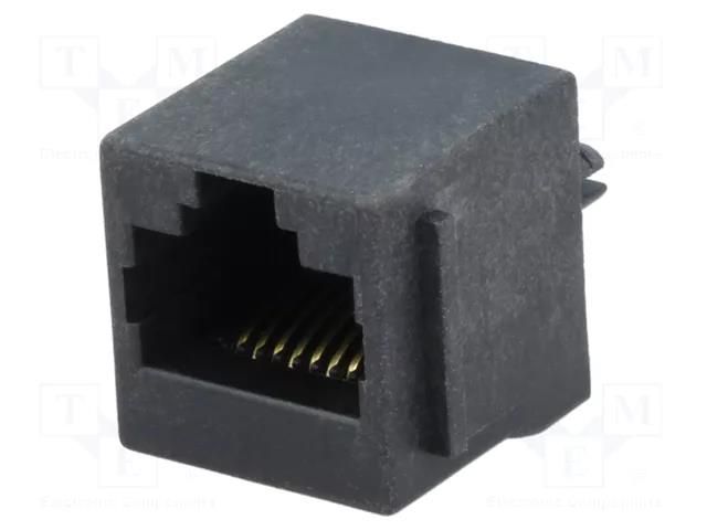 Connector: RJ45; socket; PIN: 8; Cat: 5; 8p8c; THT; straight ENCITECH RJJU88141E1V009