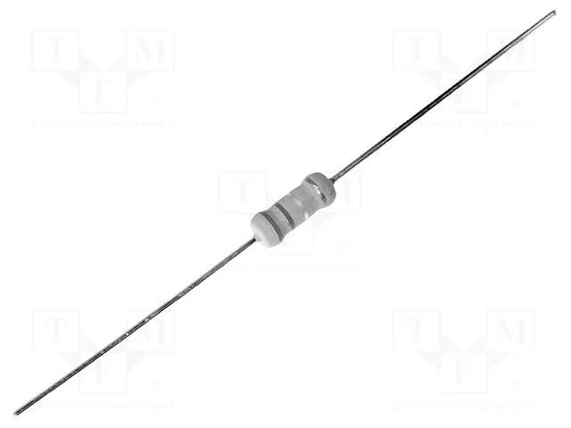 Resistor: metal oxide; THT; 2.4Ω; 2W; ±5%; Ø0.7x28mm; Ø5x12mm; axial ROYALOHM 2W-2R4