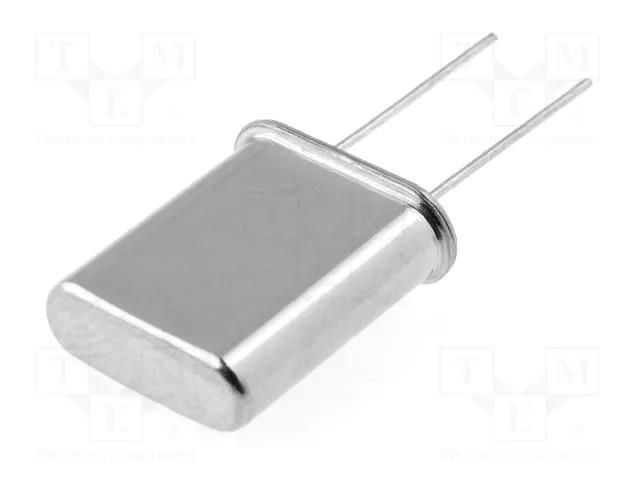 Resonator: quartz; 13.56MHz; THT YIC 13.56M-HC49