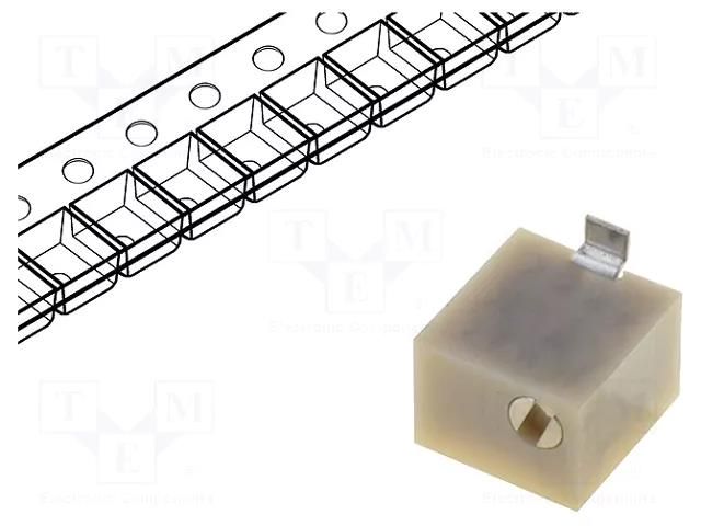 Potentiometer: mounting; vertical,multiturn; 10kΩ; 250mW; SMD BOURNS 3214X-1-103E